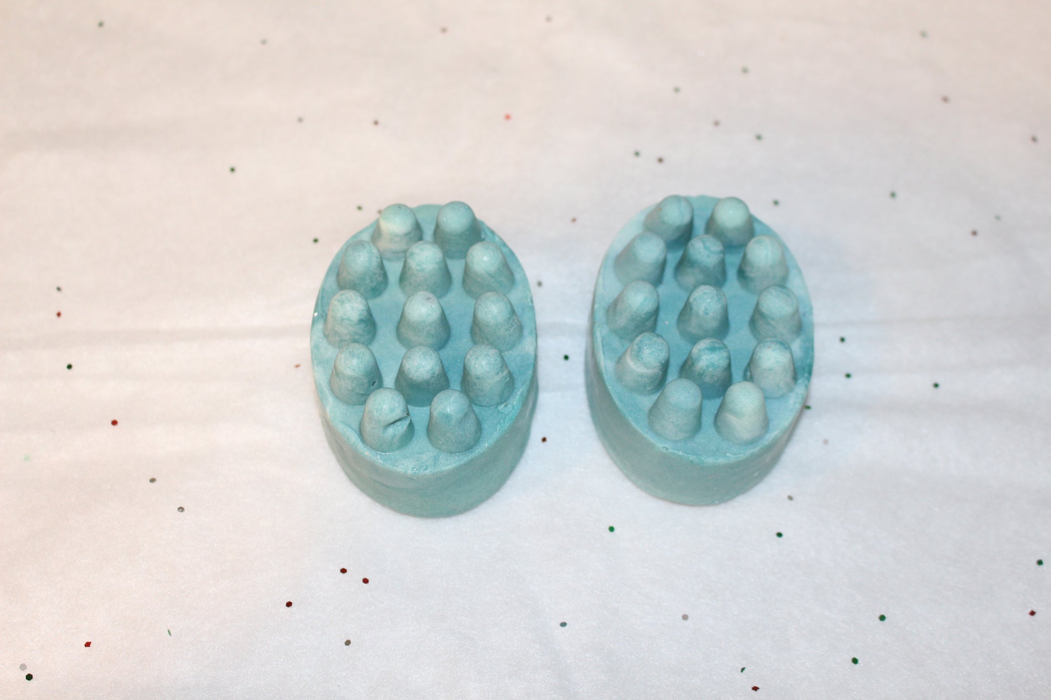 Aqua~Blue Waters & Driftwood Massage Bars | Handcrafted Soap | Palm Free