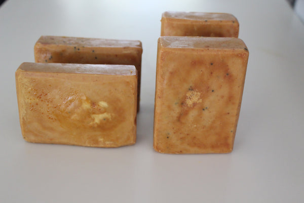 Carrot & Turmeric Mold Bar | Handcrafted Soap | Palm Free