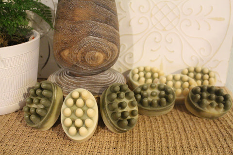 Goats Milk & Seaweed Massage Bars | Handcrafted Soap | Palm Free