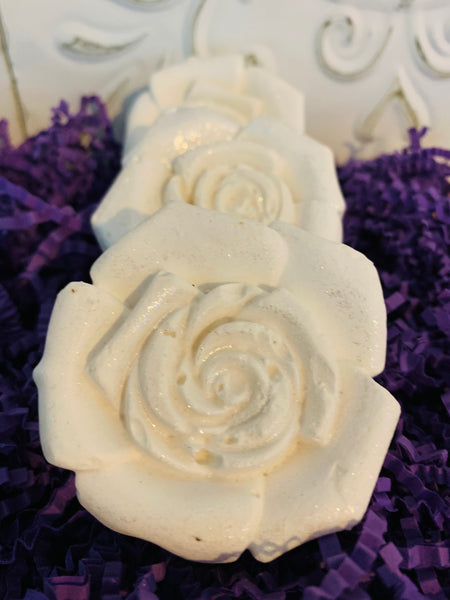 Lavender Rain Rose Bars | Handcrafted Soap